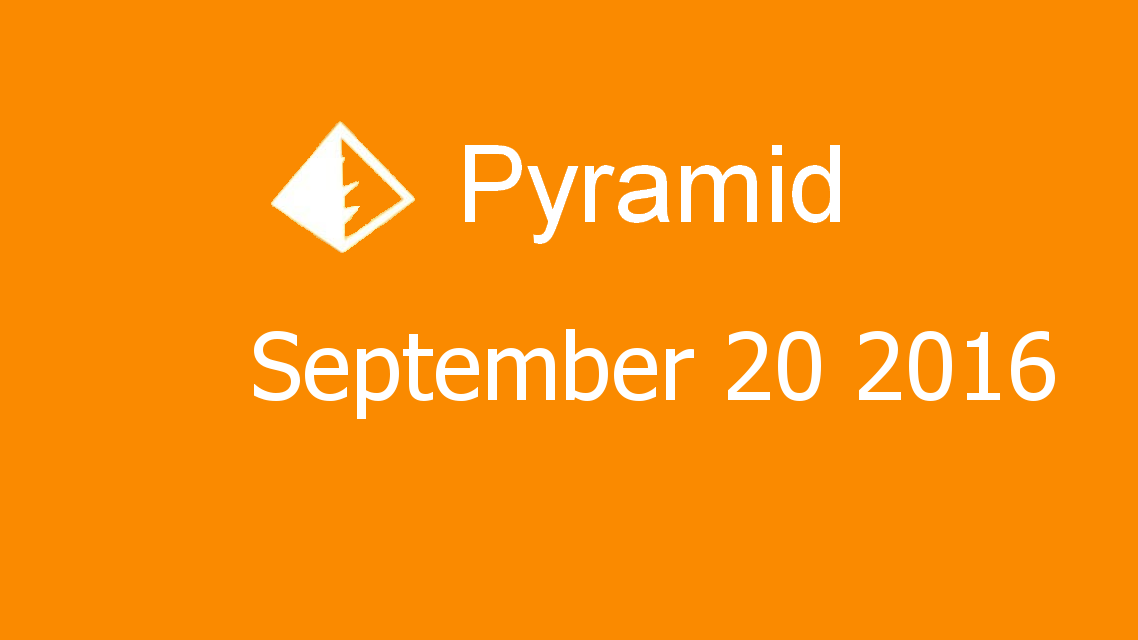 Microsoft solitaire collection - Pyramid - September 20 2016