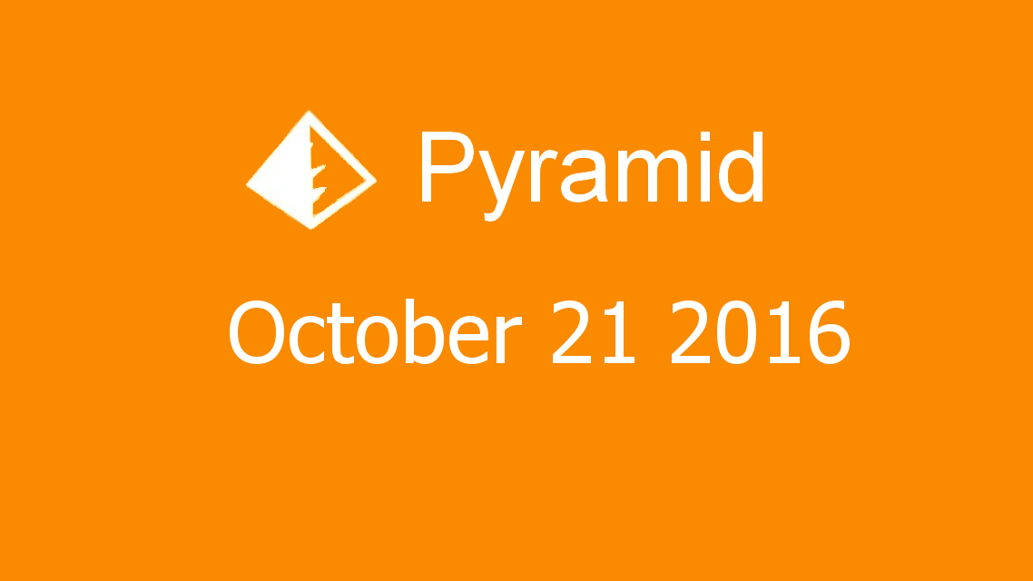 Microsoft solitaire collection - Pyramid - October 21 2016