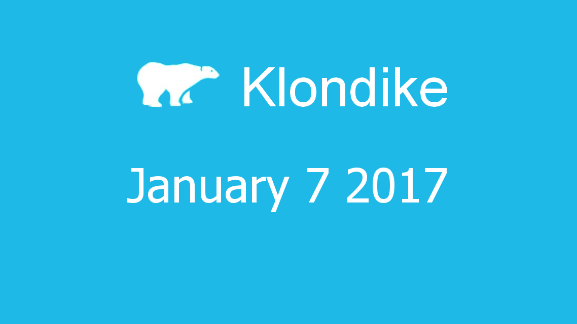 Microsoft solitaire collection - klondike - January 07 2017