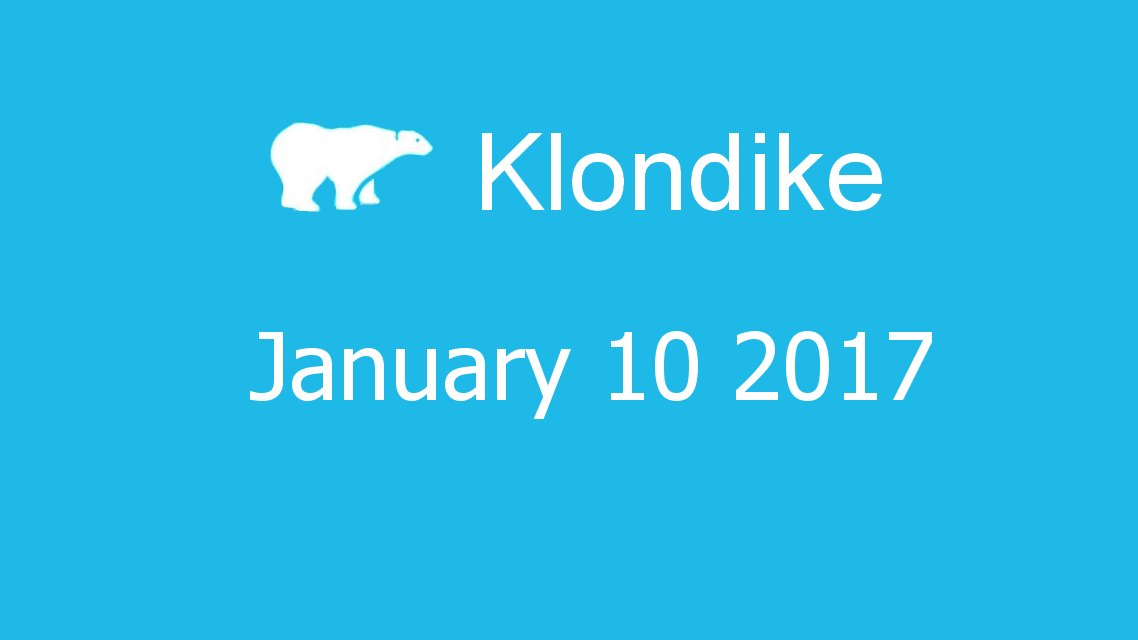 Microsoft solitaire collection - klondike - January 10 2017