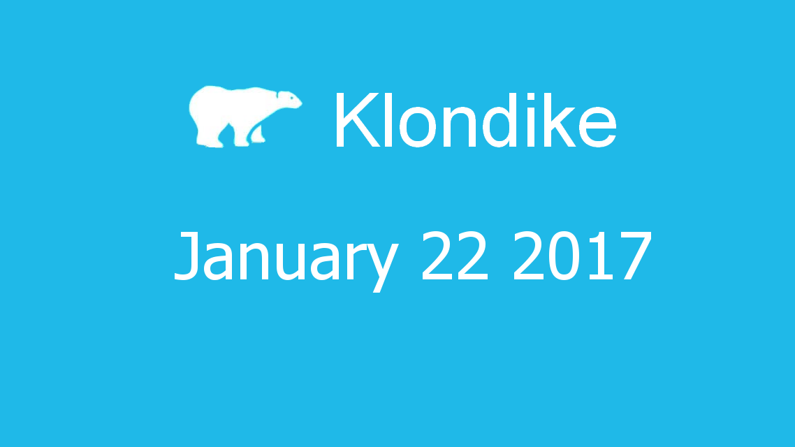 Microsoft solitaire collection - klondike - January 22 2017