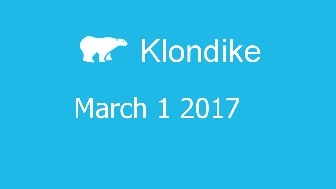 Microsoft solitaire collection - klondike - March 01 2017
