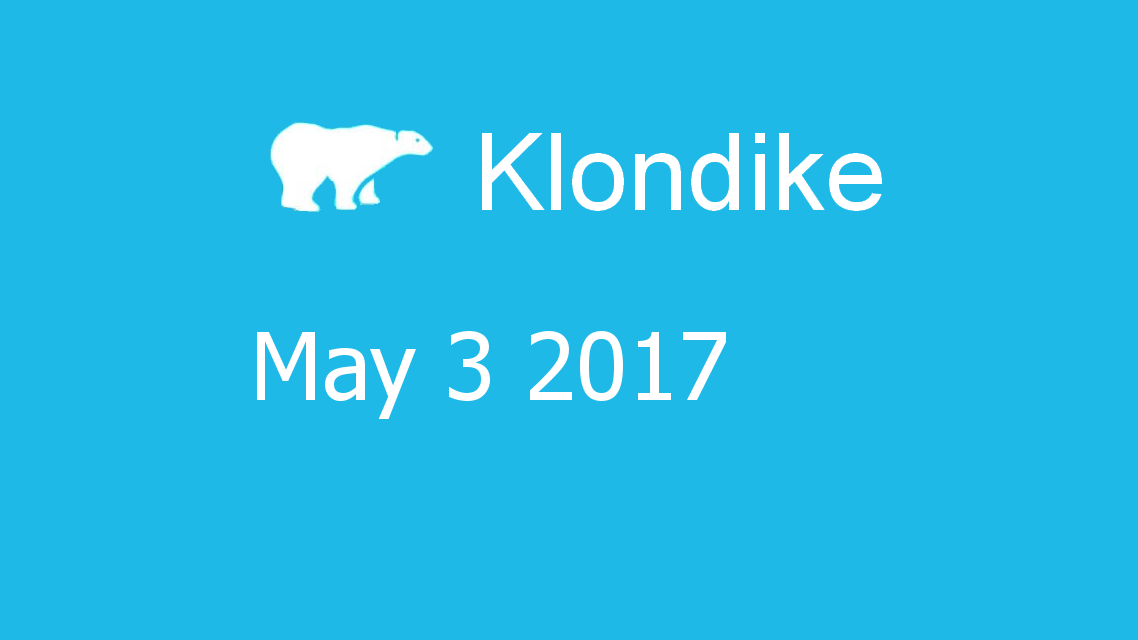 Microsoft solitaire collection - klondike - May 03 2017