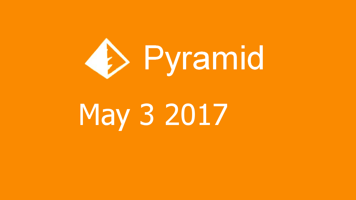 Microsoft solitaire collection - Pyramid - May 03 2017