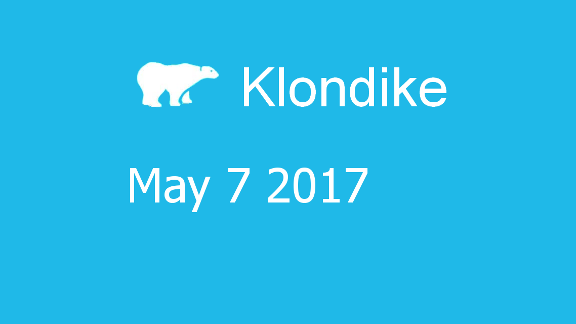 Microsoft solitaire collection - klondike - May 07 2017