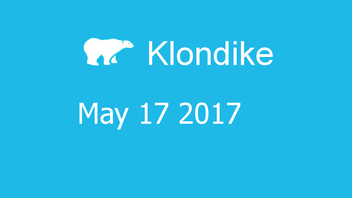 Microsoft solitaire collection - klondike - May 17 2017