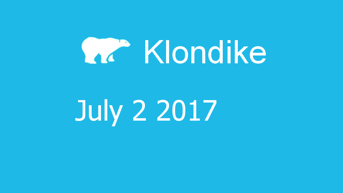 Microsoft solitaire collection - klondike - July 02 2017