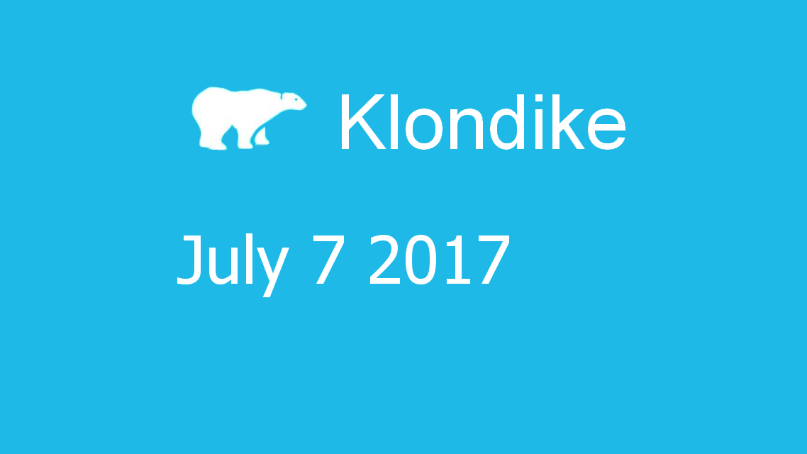 Microsoft solitaire collection - klondike - July 07 2017