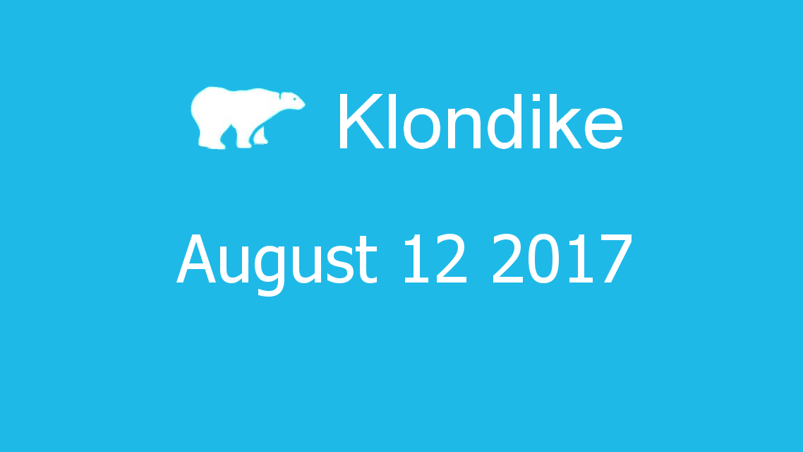 Microsoft solitaire collection - klondike - August 12 2017