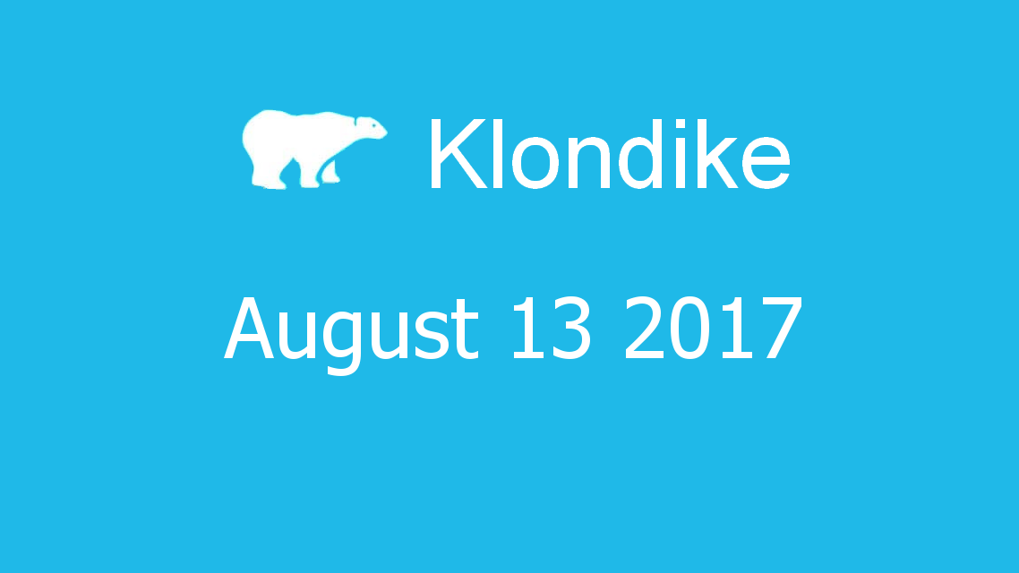 Microsoft solitaire collection - klondike - August 13 2017