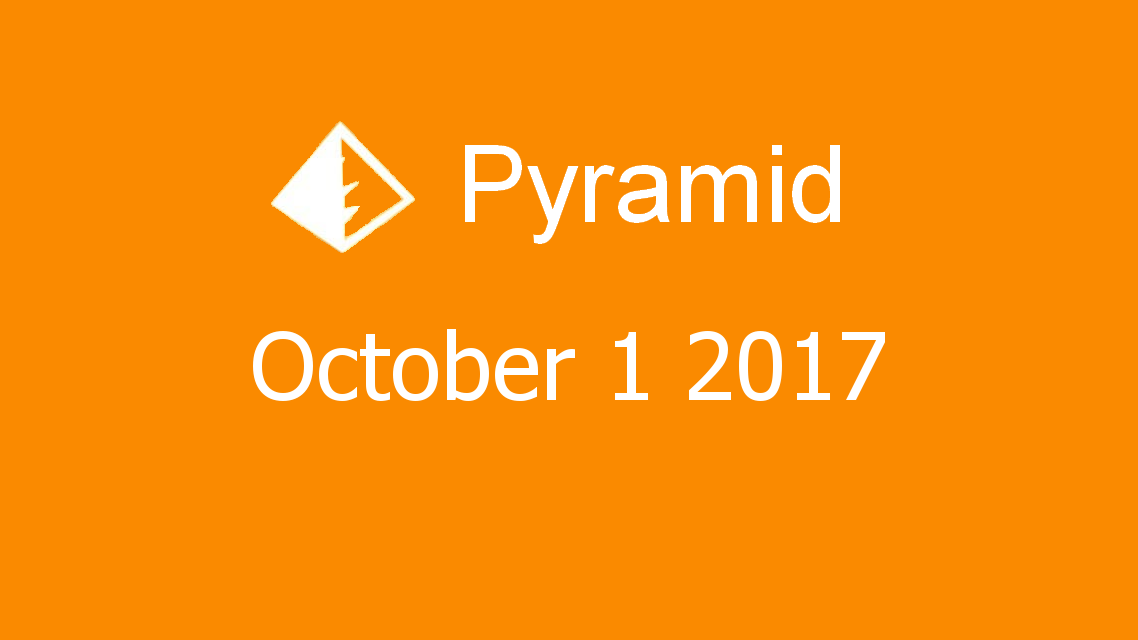 Microsoft solitaire collection - Pyramid - October 01 2017
