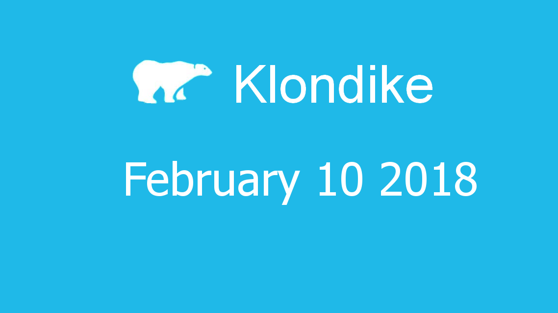 Microsoft solitaire collection - klondike - February 10 2018