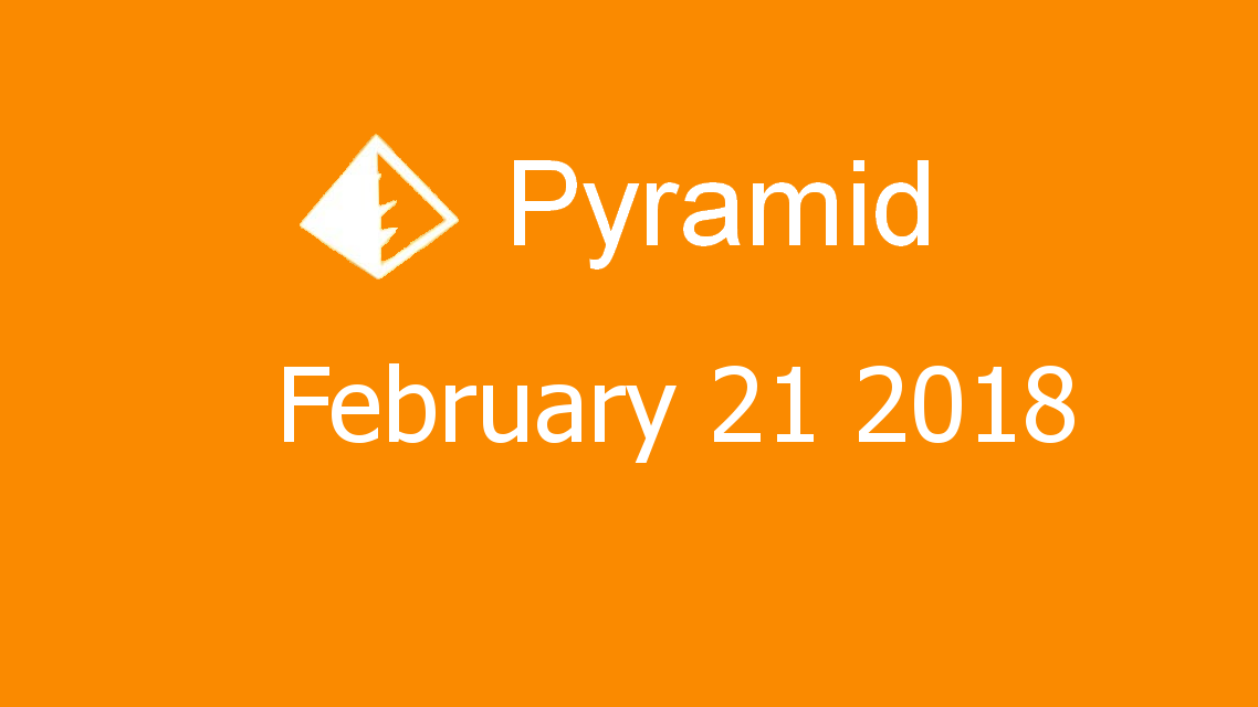 Microsoft solitaire collection - Pyramid - February 21 2018
