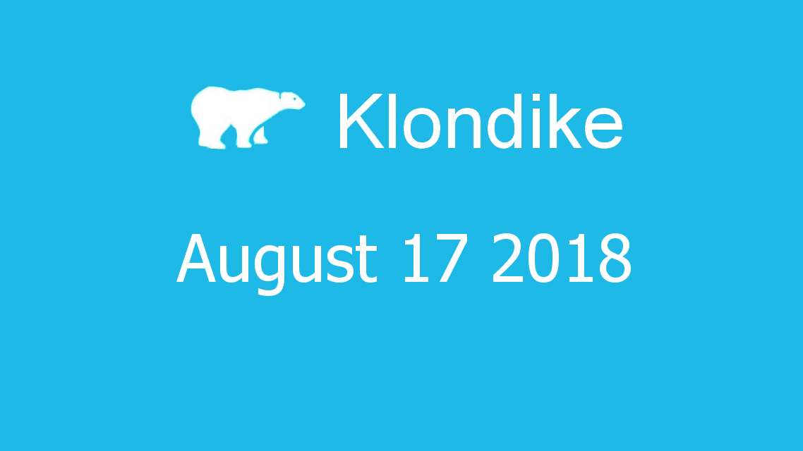 Microsoft solitaire collection - klondike - August 17 2018