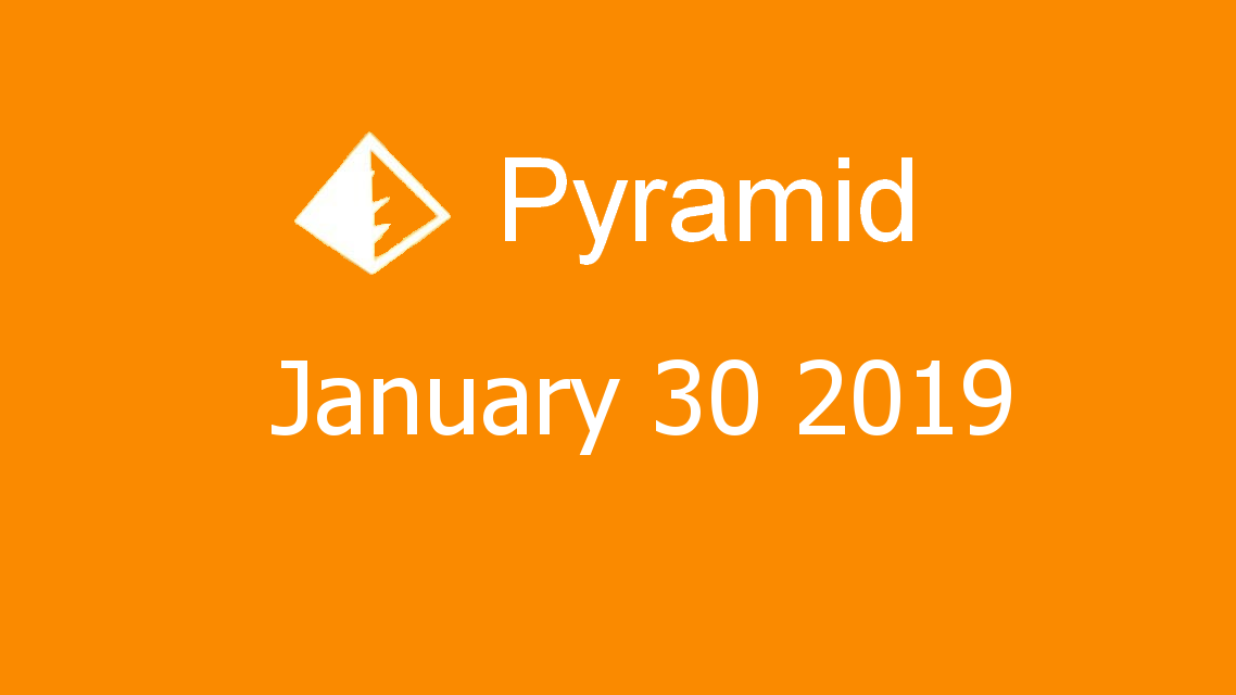 Microsoft solitaire collection - Pyramid - January 30 2019