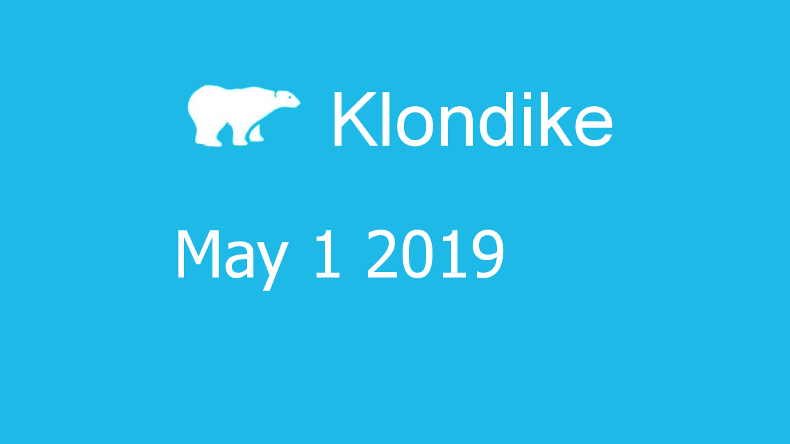 Microsoft solitaire collection - klondike - May 01 2019