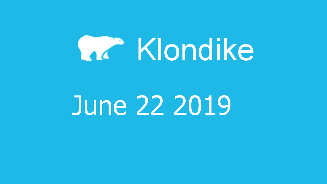 Microsoft solitaire collection - klondike - June 22 2019