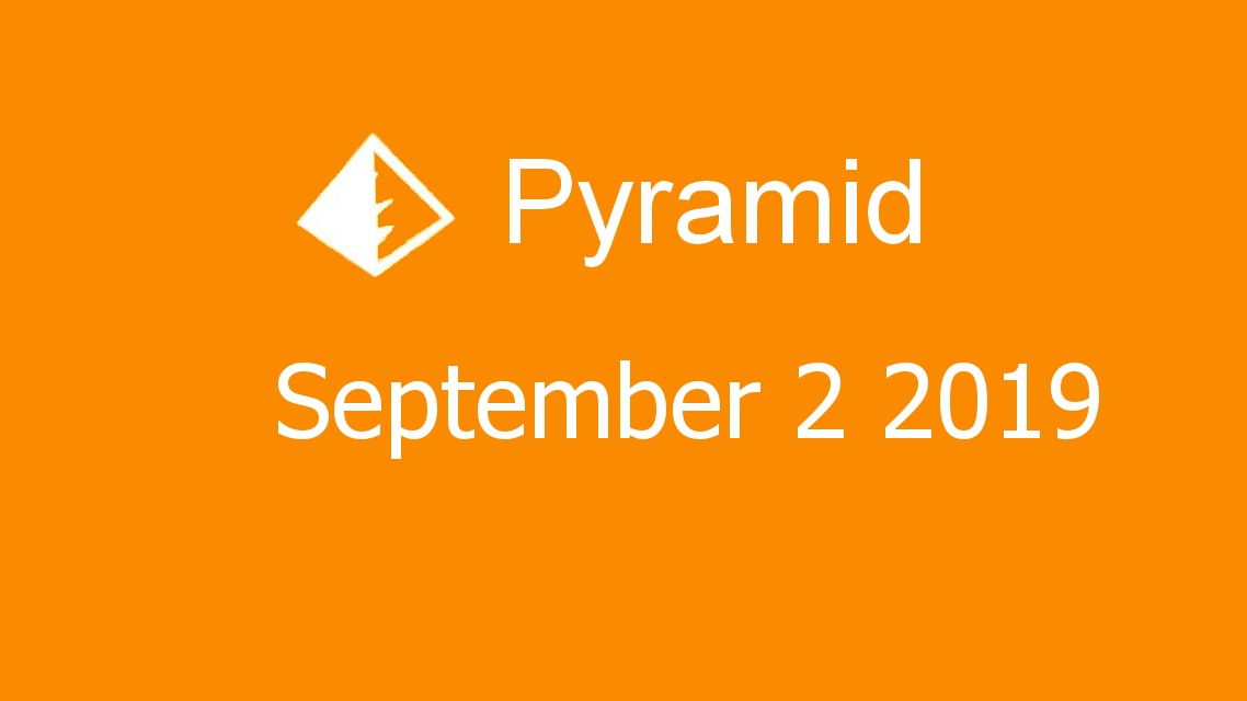 Microsoft solitaire collection - Pyramid - September 02 2019
