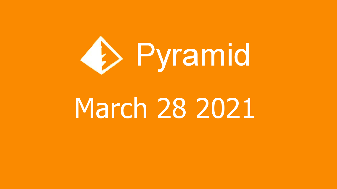 Microsoft solitaire collection - Pyramid - March 28 2021