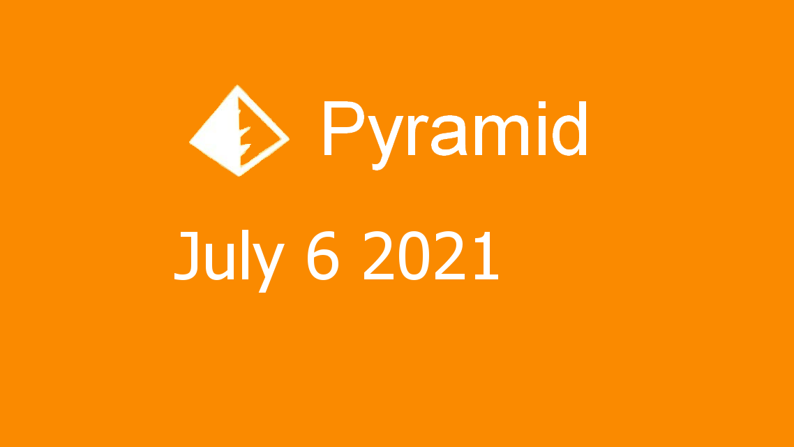 Microsoft solitaire collection - Pyramid - July 06 2021