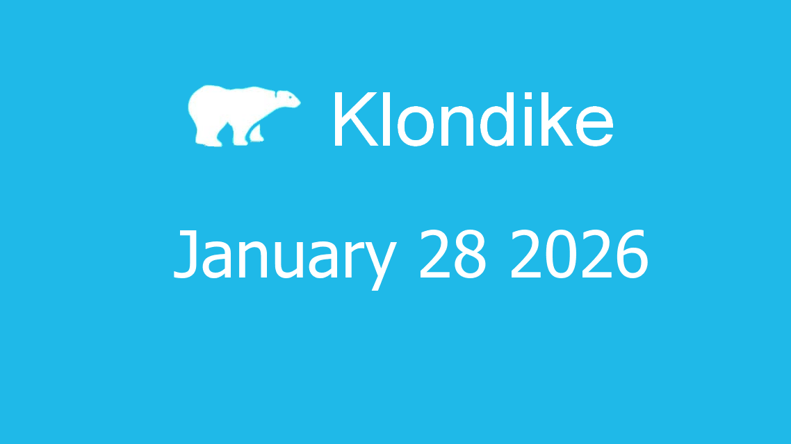 Microsoft solitaire collection - Klondike - January 28 2026
